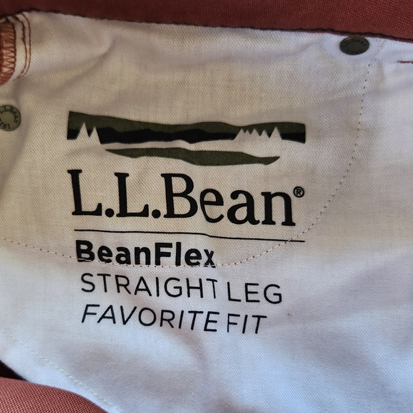 NWT LL Bean "Favorite Fit Straight Leg" Flex Pants Pale Sienna | Women's Size 6 - Picture 8 of 12